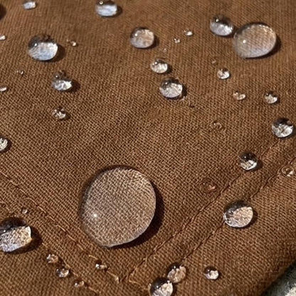 WP West Path Waxed Canvas Camping Blanket & Bedroll – Waterproof Canvas Blanket, Oilskin Outdoor Blanket, Camp Blanket, Bushcraft Ground Cloth (Brown Diamond, XL) - color: Brown Diamond, size: X-Large