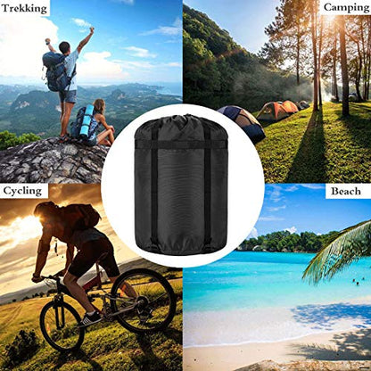 Compression Stuff Sack, 24L/36L/46L Sleeping Bags Storage Stuff Sack Organizer Waterproof Camping Hiking Backpacking Bag for Travel - Great Sleeping Bags Clothes Camping - color: 36L 2-PACK
