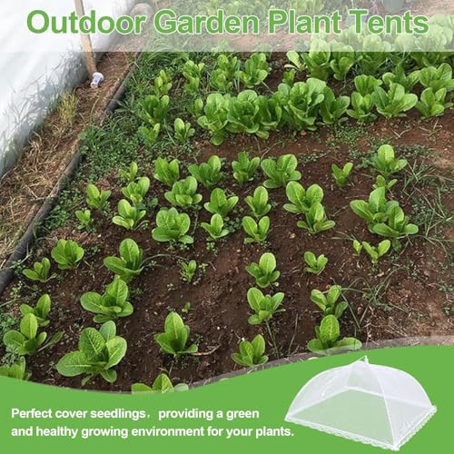 4 Pack Mesh Food Covers 14 inch, Large and Tall Food Covers, Pop-Up Mesh Food Covers Tent Umbrella for BBQs, Outdoors, Screen Tents, Parties Picnics - size: 4 Pack, 14 Inch
