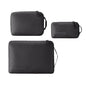 Eagle Creek Pack-It Isolate Cube Set - Packing Cubes for Stackable Storage - Convenient Top Handle - Easy Grab Zipper Pull - Black - XS/S/M - 3 - color: Black