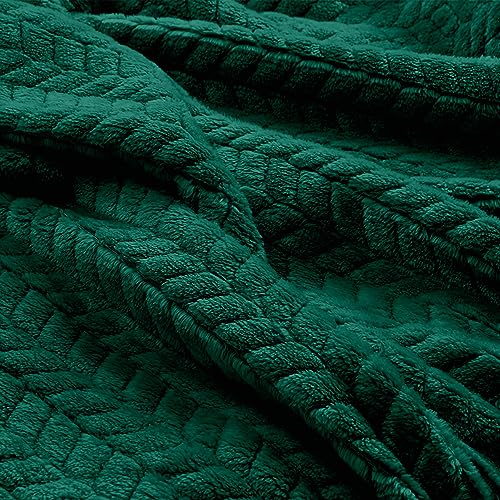EverSnug Travel Blanket & Pillow 68x42 - Premium Ultra-Soft Microfleece 2 in 1 Compact & Packable Flight Blanket with Soft Bag Pillowcase, Hand Luggage Sleeve and Backpack Clip (Forest Green) - color: Forest Green