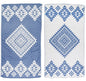 Bersuse 100% Cotton Yucatan Turkish Towel - 39x71 Inches, Llight Blue - color: Llight Blue