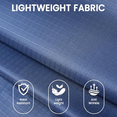 BAGAIL 6 Set Ultralight Compression Packing Cubes Packing Organizer for Travel Accessories Luggage Suitcase Backpack - color: Navy70D, style: Mesh Pattern