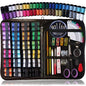 ARTIKA Sewing Kit for Adults and Kids (119 PCS) - Small Beginner Set w/Multicolor Thread, Needles, Scissors, Thimble & Clips - Emergency Repair and Travel Kits - Sewing Accessories and Supplies - style: Sewing kit 119 PCS