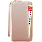 Travel Document Organizer - RFID Passport Wallet Case Family Holder Id Wristlet - color: Family Rose Gold