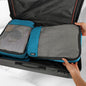 Packing Cubes for Travel Essentials,4 Set Packing Cubes for Suitcases,Lightweight Mesh Luggage Organizer Bag,Blue - color: Blue