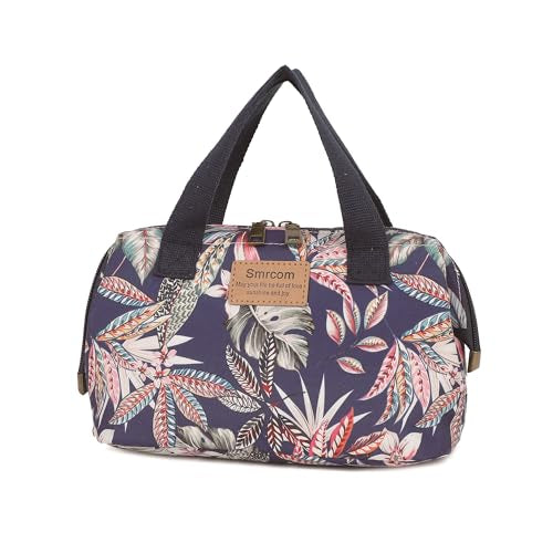 Makeup Bag Cosmetic Bag For Women Girl Travel Makeup Bag Toilet Bag Zipper Organizer Bag Waterproof - color: Color leaf
